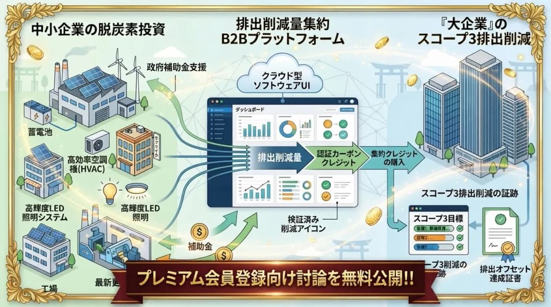 【特別公開中】依存される側になれ。——カーボン市場1兆円に挑むB2Bプラットフォームの設計論【フルボイス】
